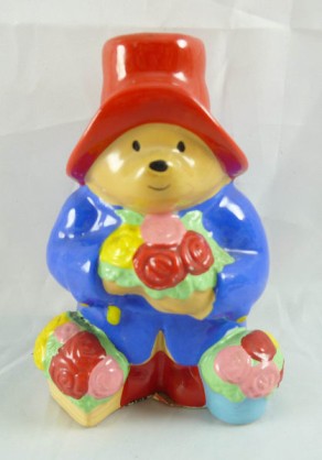 【震撼精品百貨】Paddington _柏齡熊~造型陶瓷置芳香劑瓶『拿花』