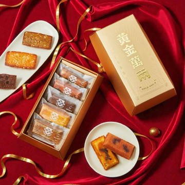植享生活∣【起士公爵】黃金萬兩丨綜合費雪禮盒（5入/盒）x2組-附提袋_春節禮盒