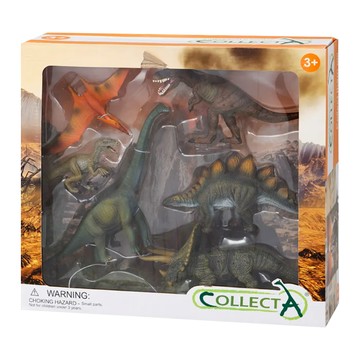 COLLECTA 恐龍禮盒6件組 3歲以上適用  1盒