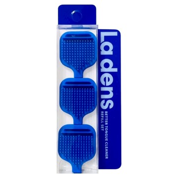 La dens 樂旦斯 舌苔刷補充包 3個 藍色  1組