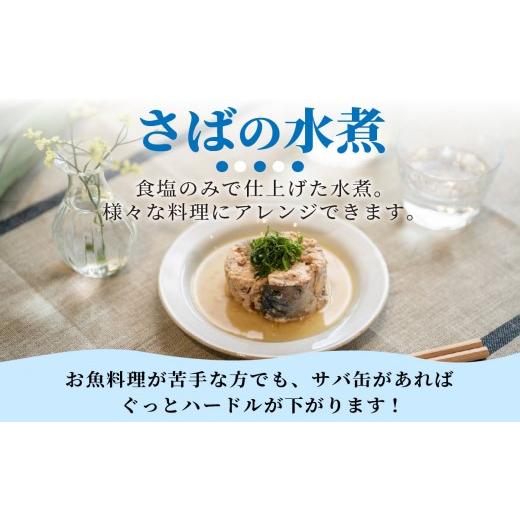 ふるさと納税 長崎県 松浦市 さば水煮缶セット(12缶) サバ さば 鯖 缶詰 非常食 保存食 海鮮 さば缶 肴 おかず 栄養 健康