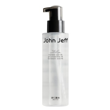 John Jeff 杏仁酸水爽膚水化妝水 溫和去角質 細膩毛孔 150ml