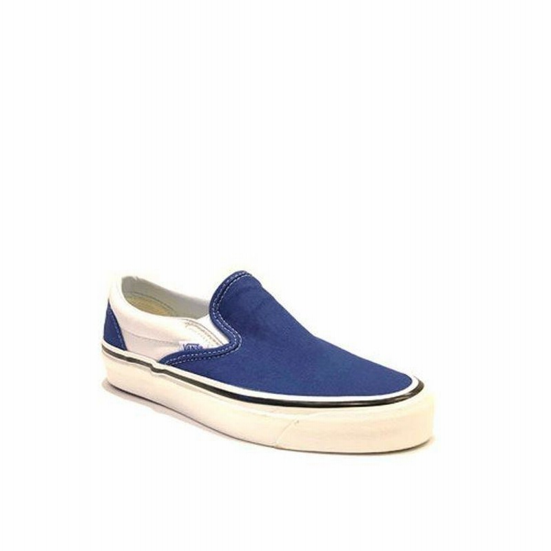 VANS Anaheim Factory Slip on 98 DX BLUE スリッポン バンズ