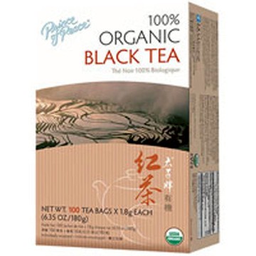 Organic Black Tea 100 Bags by Prince Of Peace