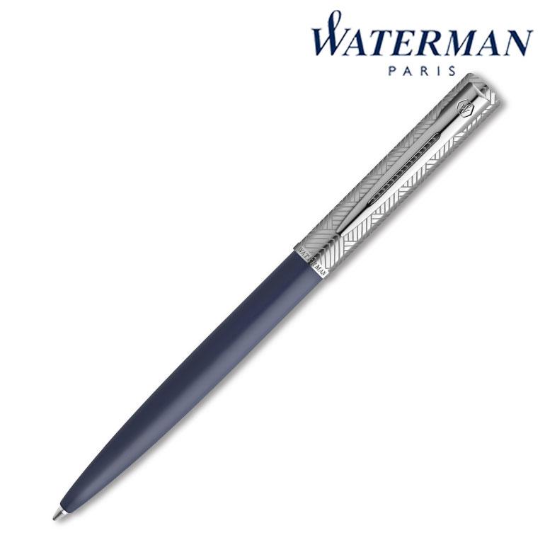 ノベルティ 記念品　WATERMAN ウォーターマン ギフト包装 レーザー名入れ対応・アリュール デラックス　ブルーCT BP