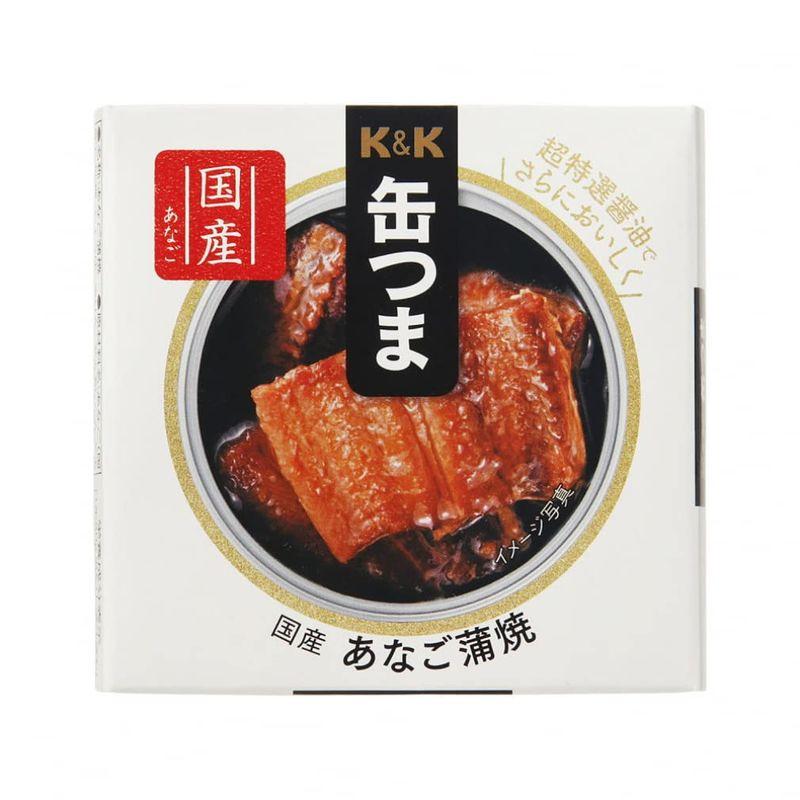 2個まとめ買いKK 缶つまプレミアム 国内産あなご蒲焼 80g