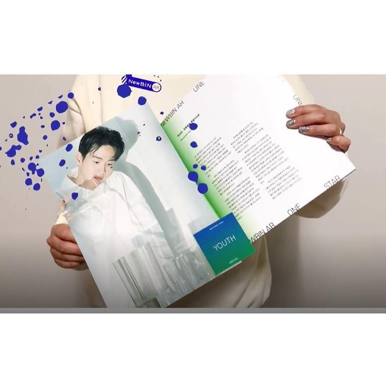 韓国 雑誌 NewBIN AR 1号（表紙：チャン・ドンユン 2種類から選択 ）