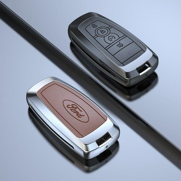 適用福特福克斯新蒙迪歐致勝翼虎翼博銳界領金牛座汽車鑰匙套包扣🛒免運