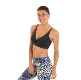 Liquido Mila Twisted Bra Black  美背運動內衣(不可放襯墊)