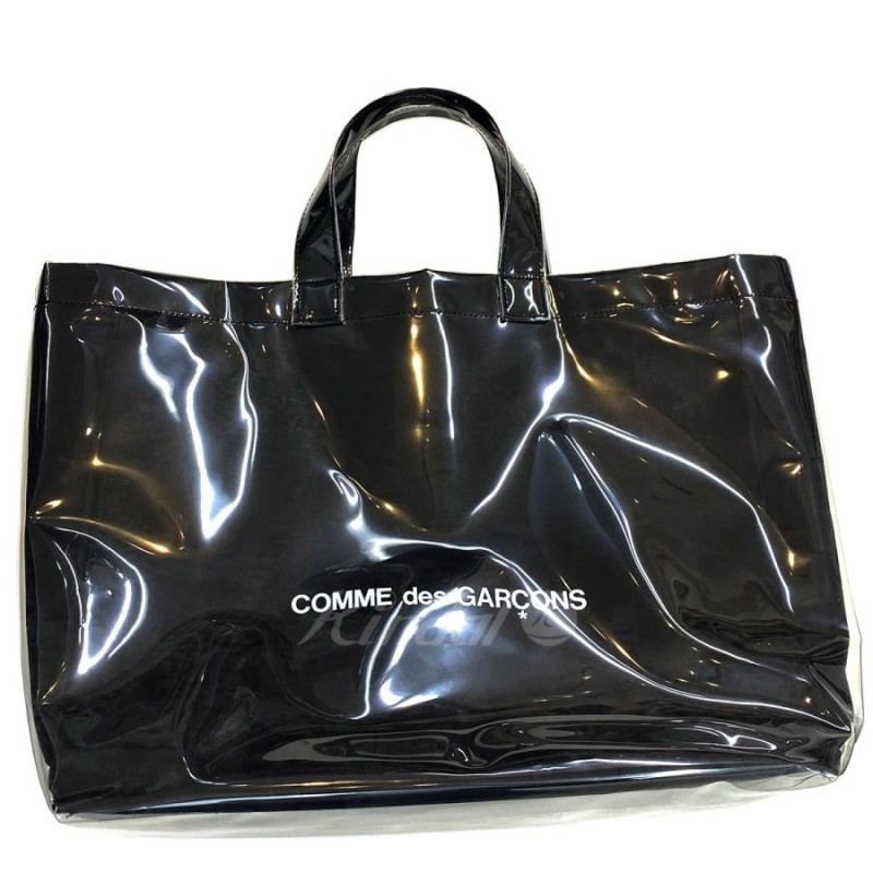 Black Market COMME des GARCONS PVCトートバッグ ブラック (池袋店) 220509 | LINEブランドカタログ