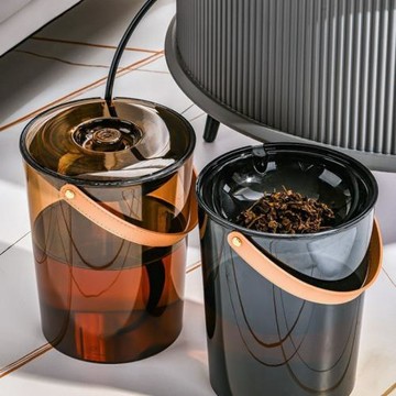 瑋茶水桶廢水桶家用茶臺接泡茶垃圾桶茶桌大容量排水茶桶茶渣瑋瓏