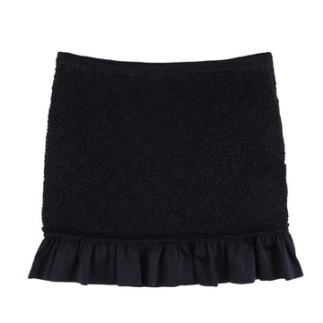 alexanderwang 皺褶飾邊迷你裙