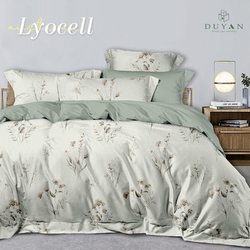 【DUYAN 竹漾】奧地利天絲 單人/雙人/加大 床包組/床包被套組 / 蒼茫絮語 台灣製