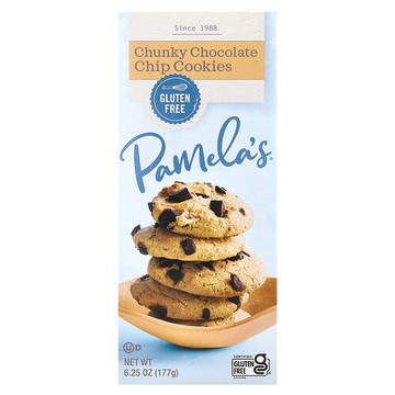 Pamela's Products, 餅乾，厚實巧克力碎，6.25 盎司（177 克）