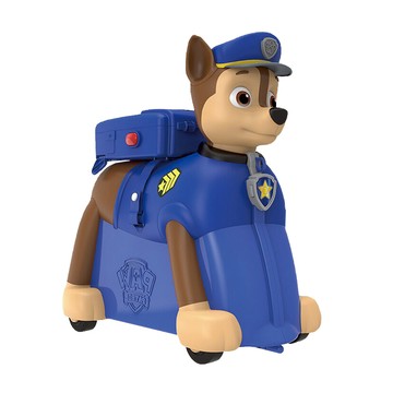 汪汪隊立大功 - 兒童騎乘旅行箱-阿奇款(藍)