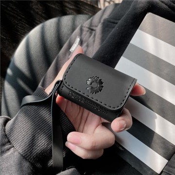 潮牌權志龍GD同款小雛菊花朵適用airpods pro保護套3代蘋果無線藍牙耳機套airpods1/2代掛繩皮套軟套情侶女款