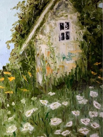 老房子 油畫 訂製商品