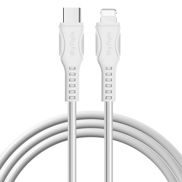 MYstyle 國際UL認證 SR超耐折 Type-C to Lightning充電線-200公分