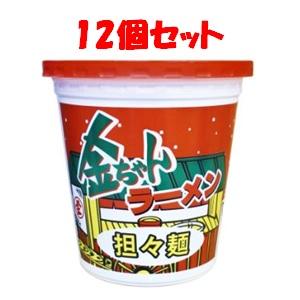 優良配送「徳島製粉」　金ちゃんラーメンカップ担々麺　12個(1ケース)　80g