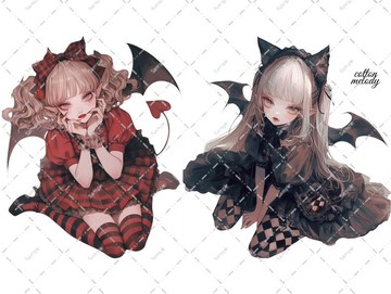 原創貼紙 No.7107 人物貼紙 原創貼紙 人物貼紙 女孩貼紙 原創人物貼紙