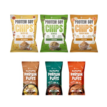 【蝦皮直營】TRYALL 大豆蛋白酥脆脆 泡芙脆球 30g/包 口味任選 蛋白質 零食 餅乾 大豆 健身 現貨 原廠供貨