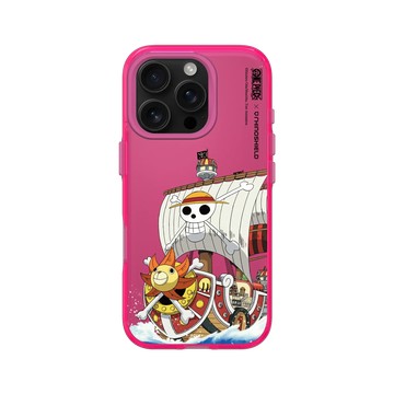iPhone 16 Pro Clear 粉漾桃 - 航海王 One Piece - 海賊團系列-千陽號