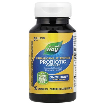 Nature's Way, Primadophilus® Reuteri益生菌，50億CFU，90粒膠囊
