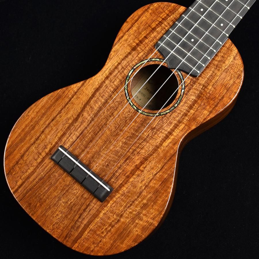 tkitki ukulele ティキティキ・ウクレレ HKS-ABALONE EC 5A　S N：974-083 〔ソプラノ〕〔5Aグレードハワイアンコア〕 〔未展示品〕