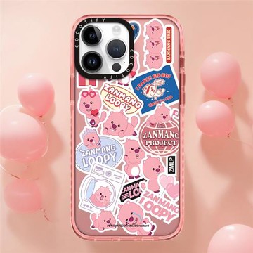 insTY圣誕Loopy露比小海貍貼紙15Pro適用iPhone16ProMax蘋果14Pro網紅女明星可愛聯名手機殼12防摔保護套女