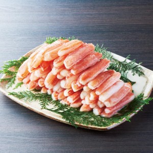魚 海産物 海産 生鮮品 カニ 生ずわい棒ポーション（折れ）500g FK6919