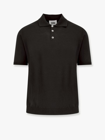 Cotton polo shirt - ALPHA-STUDIO - gender_Man