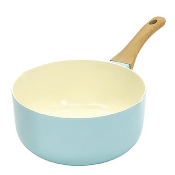 Keramik璀璨碧藍陶瓷不沾單柄湯鍋20cm