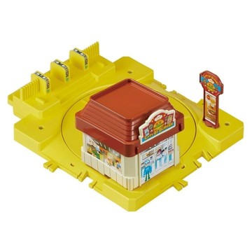 TAKARA TOMY PLARAIL 鐵道王國 多美火車 J12-可動通行站 TP95685  混合顏色  1個  22 × 19 × 8cm