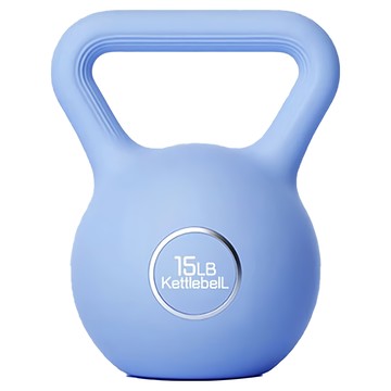 FOSO 硬壺鈴  藍色  15lb  1個