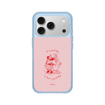 iPhone 18 Pro SolidX 晴空藍 - 迪士尼-米奇 Mickey - 米妮與黛西 - It's a good day