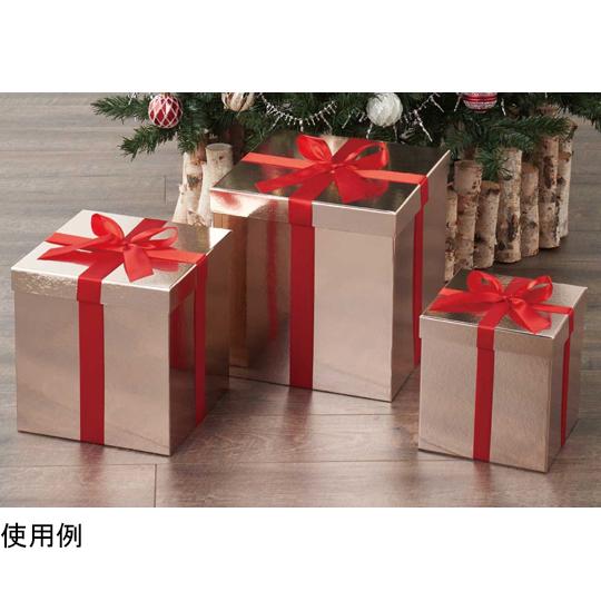 プレゼントボックス【クリスマスツリー装飾】ゴールド 3個セット