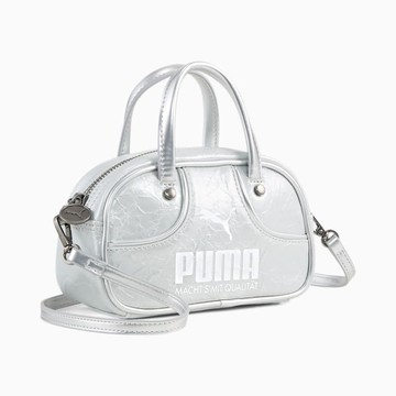 PUMA 側背包 1976 LUSTRE MICRO 銀 復古 手提包 迷你小包 09286201