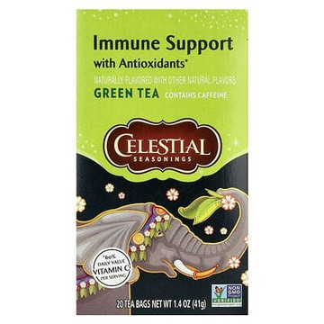 Celestial Seasonings, 綠茶，抗氧機體抵抗支持，20 茶包，1.4 盎司（41 克）