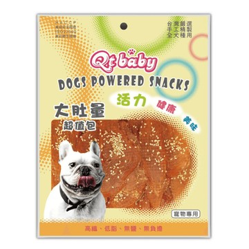qt baby 零食超值包丨犬用寵物肉乾系列丨芝麻蜜汁雞胸肉丨320g