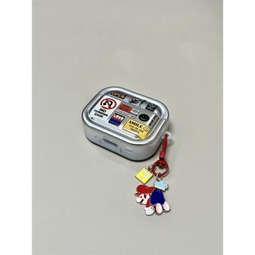 馬里奧適用airpods4保護套airpodspro2保護套airpods4代耳機殼四代蘋果耳機保護套airpods3套藍牙耳機保護套