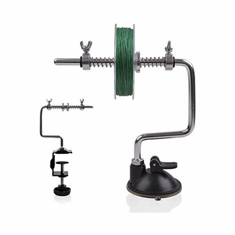 Silanon 釣りライン巻き機 リサイクラー 糸ヨレ軽減 机などに固定 ライン巻き替え機 スプール最大直径90mm Peライン 吸盤式 通販 Lineポイント最大0 5 Get Lineショッピング