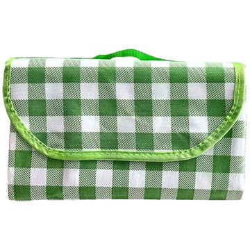 拍平方 摺疊野餐墊 牛津布 底部PVC  200 x 150cm  綠色