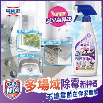 【魔術靈】除霉多用途噴槍瓶 400ml