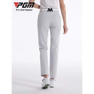 2024新品高爾夫褲子女春夏高腰顯瘦直筒女褲韓式個性運動golf長褲