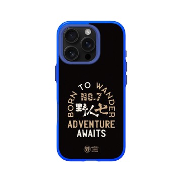 iPhone 16 Pro Clear 激光藍 - KID - ADVENTURE 野人七號