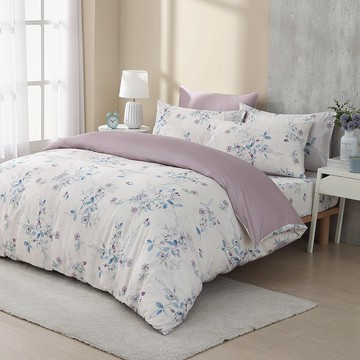 鴻宇 HongYew - 雙人薄被套 300織美國棉 精梳棉-羅安思