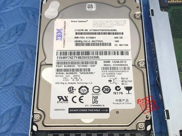 【熱賣】IBM 900GB 10K SAS 2.5寸正品硬盤81Y9650 81Y9651 81Y9653可測