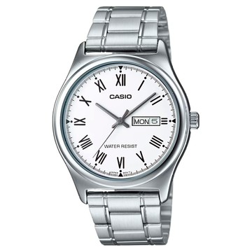 CASIO 卡西歐 手錶 MTP-V006D-7BUDF  銀色  1個