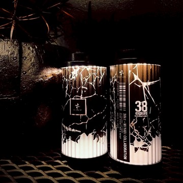 《VENTLAX》x 38EXPLORER 限定聯名款38燈｜【海怪野行】裂紋 粗曠感 防水 氣氛燈 露營燈 戶外 露營