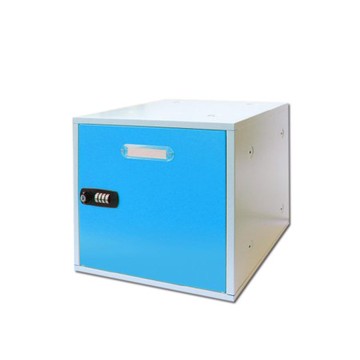 【愛國者】組合式置物櫃(LOC-1)水藍色